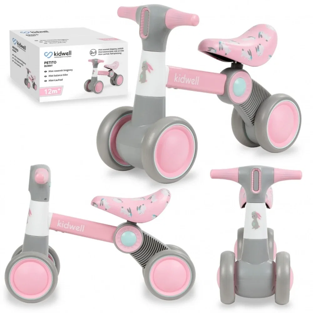 Biciclete copii - Bicicleta fara pedale Kidwell PETITO Bunny 36 luni