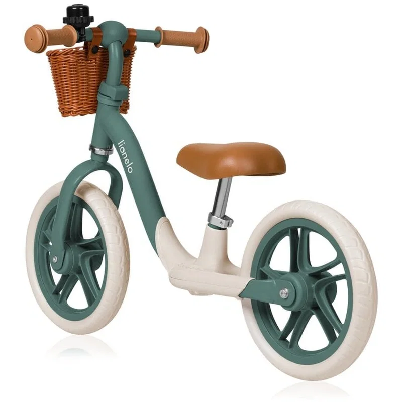 Bicicleta fara pedale, Lionelo, Alex Plus, Usoara, Cu ghidon si sa reglabile, Include cos depozitare si sonerie, Din [2]