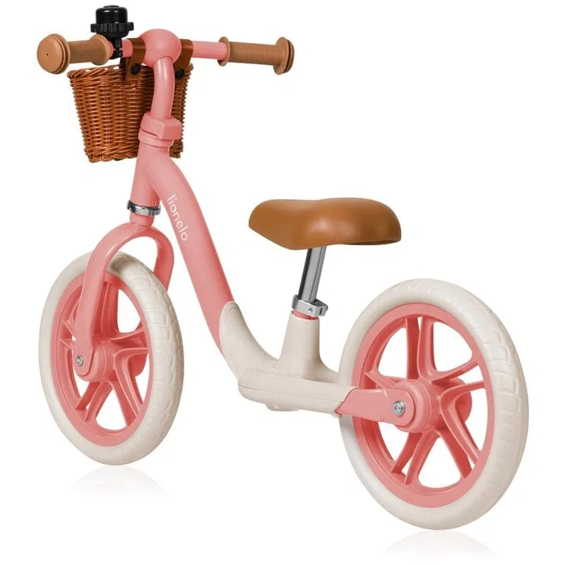 Bicicleta fara pedale, Lionelo, Alex Plus, Usoara, Cu ghidon si sa reglabile, Include cos depozitare si sonerie, Din [2]