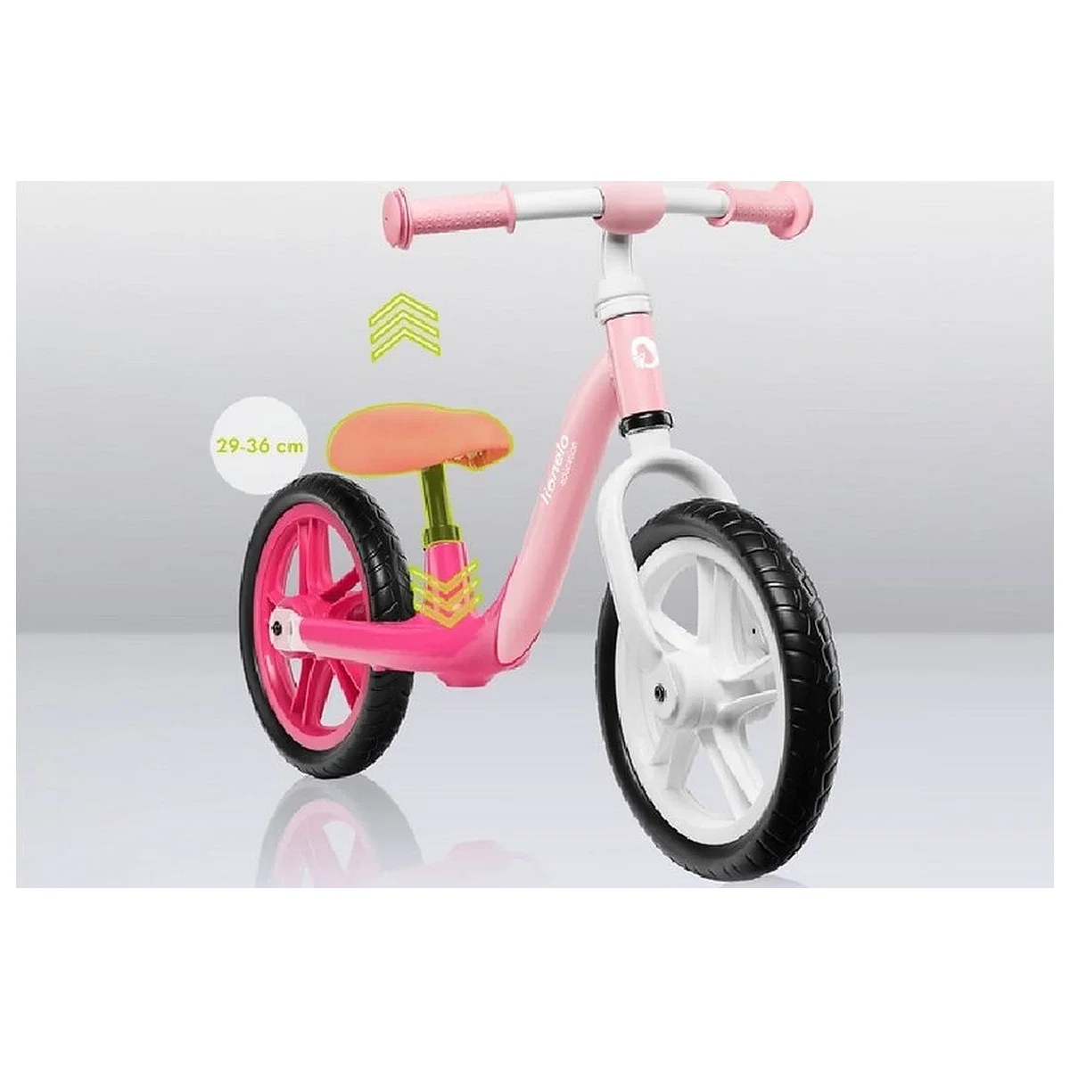 Bicicleta fara pedale, Lionelo, Alex, Usoara, Cu ghidon si sa reglabile, Greutate 3.3 Kg, Cu roti din spuma EVA, 12 [12]