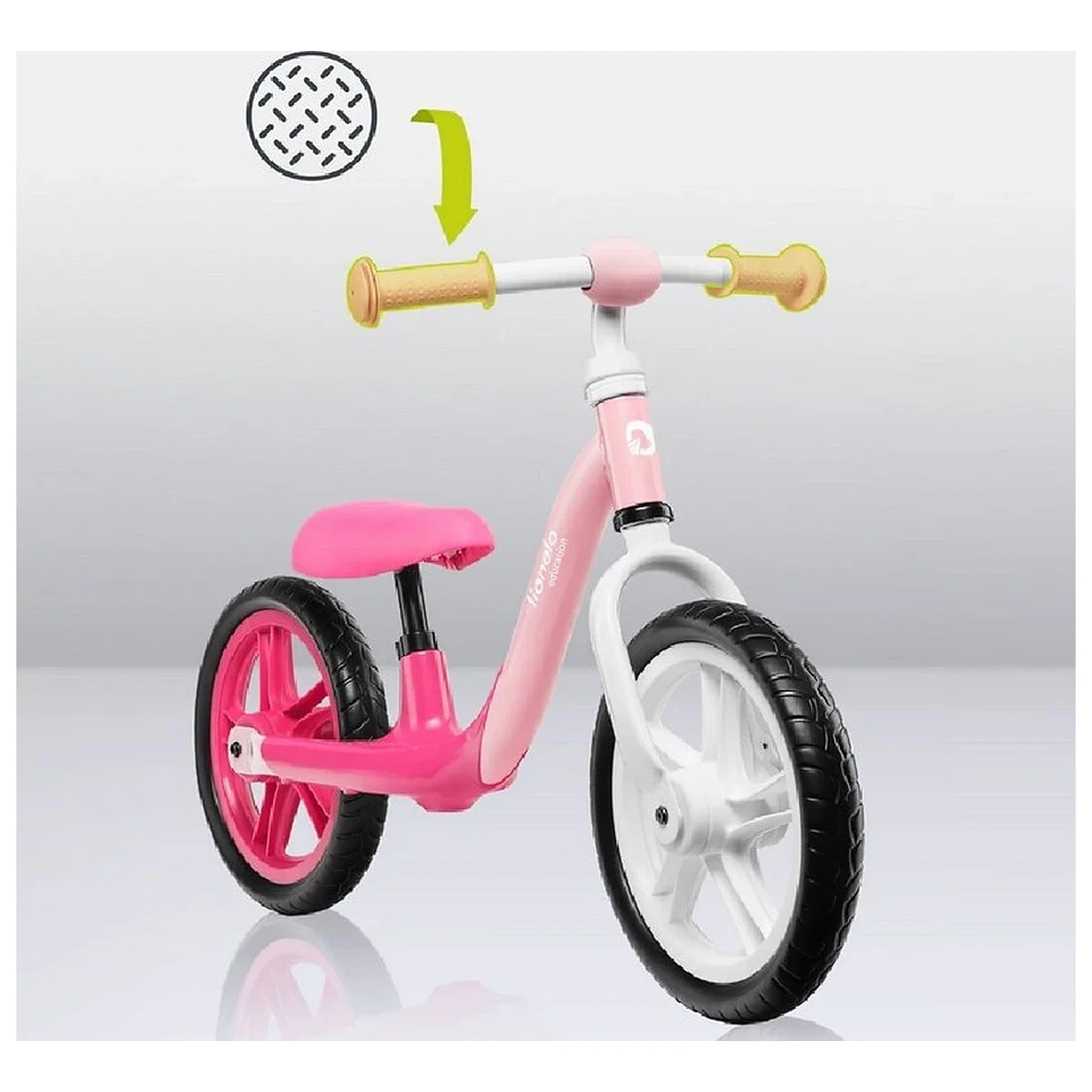 Bicicleta fara pedale, Lionelo, Alex, Usoara, Cu ghidon si sa reglabile, Greutate 3.3 Kg, Cu roti din spuma EVA, 12 [11]