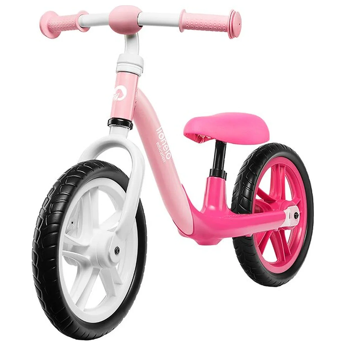 La plimbare - Bicicleta fara pedale, Lionelo, Alex, Usoara, Cu ghidon si sa reglabile, Greutate 3.3 Kg, Cu roti din spuma EVA, 12