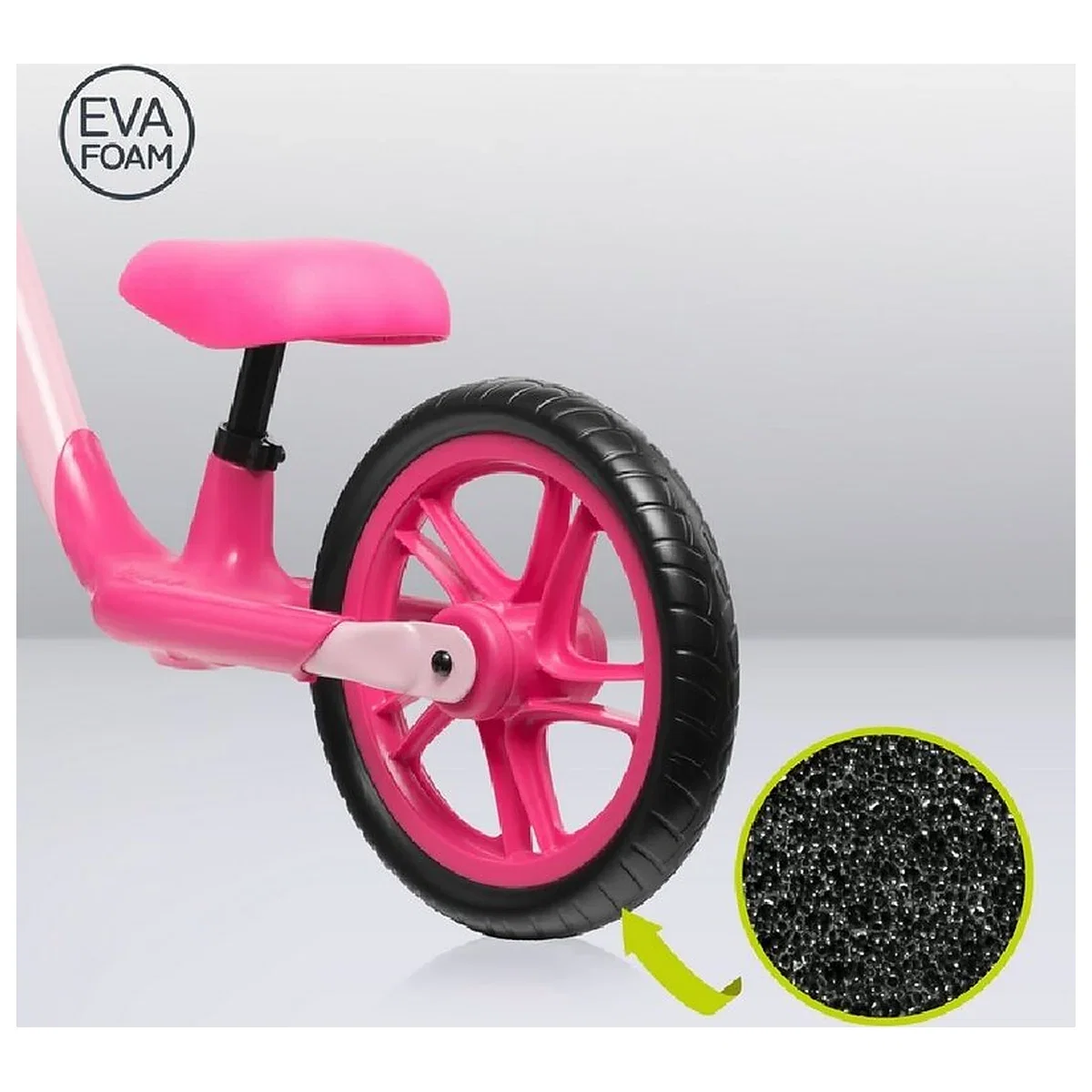 Bicicleta fara pedale, Lionelo, Alex, Usoara, Cu ghidon si sa reglabile, Greutate 3.3 Kg, Cu roti din spuma EVA, 12 [13]
