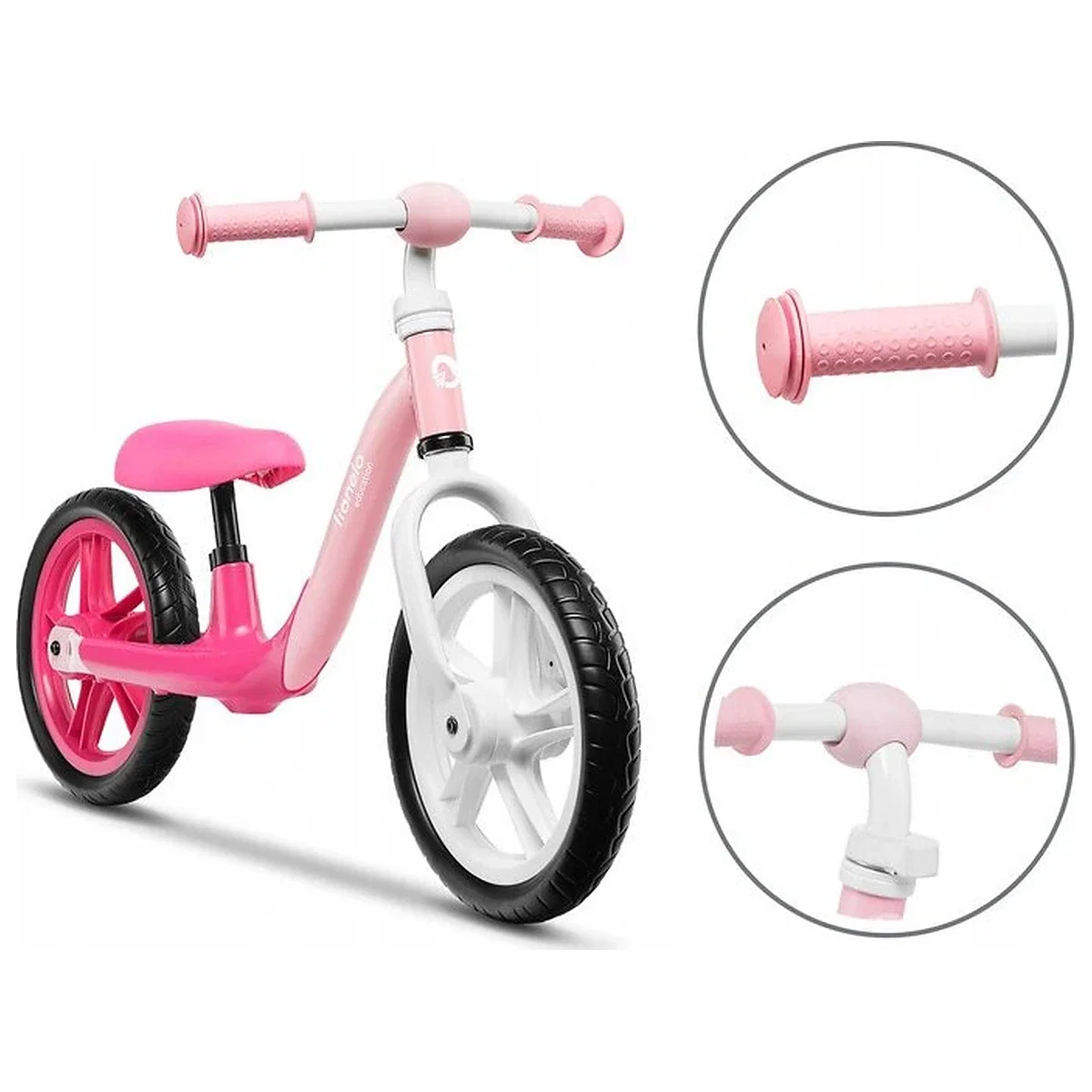 Bicicleta fara pedale, Lionelo, Alex, Usoara, Cu ghidon si sa reglabile, Greutate 3.3 Kg, Cu roti din spuma EVA, 12 [7]