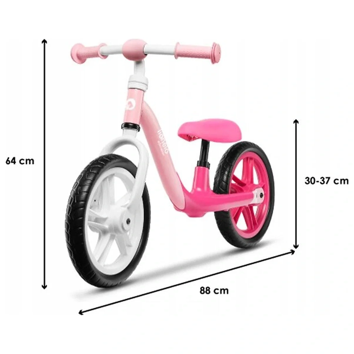 Bicicleta fara pedale, Lionelo, Alex, Usoara, Cu ghidon si sa reglabile, Greutate 3.3 Kg, Cu roti din spuma EVA, 12 [5]