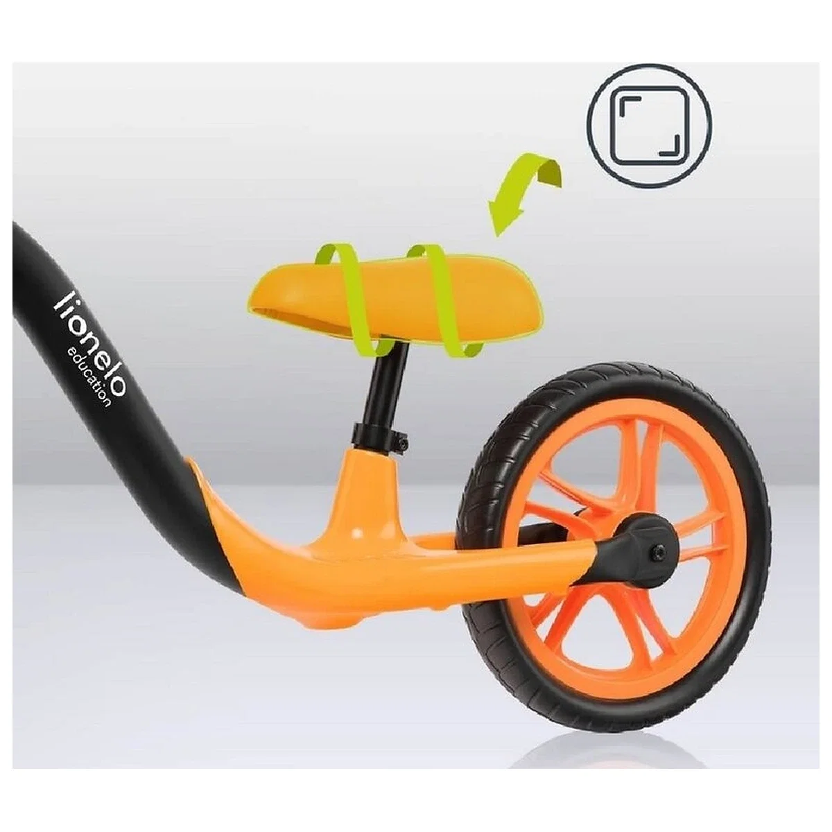 Bicicleta fara pedale, Lionelo, Alex, Usoara, Cu ghidon si sa reglabile, Greutate 3.3 Kg, Cu roti din spuma EVA, 12 [15]