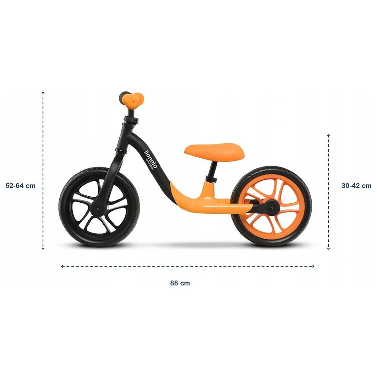 Bicicleta fara pedale, Lionelo, Alex, Usoara, Cu ghidon si sa reglabile, Greutate 3.3 Kg, Cu roti din spuma EVA, 12 [7]