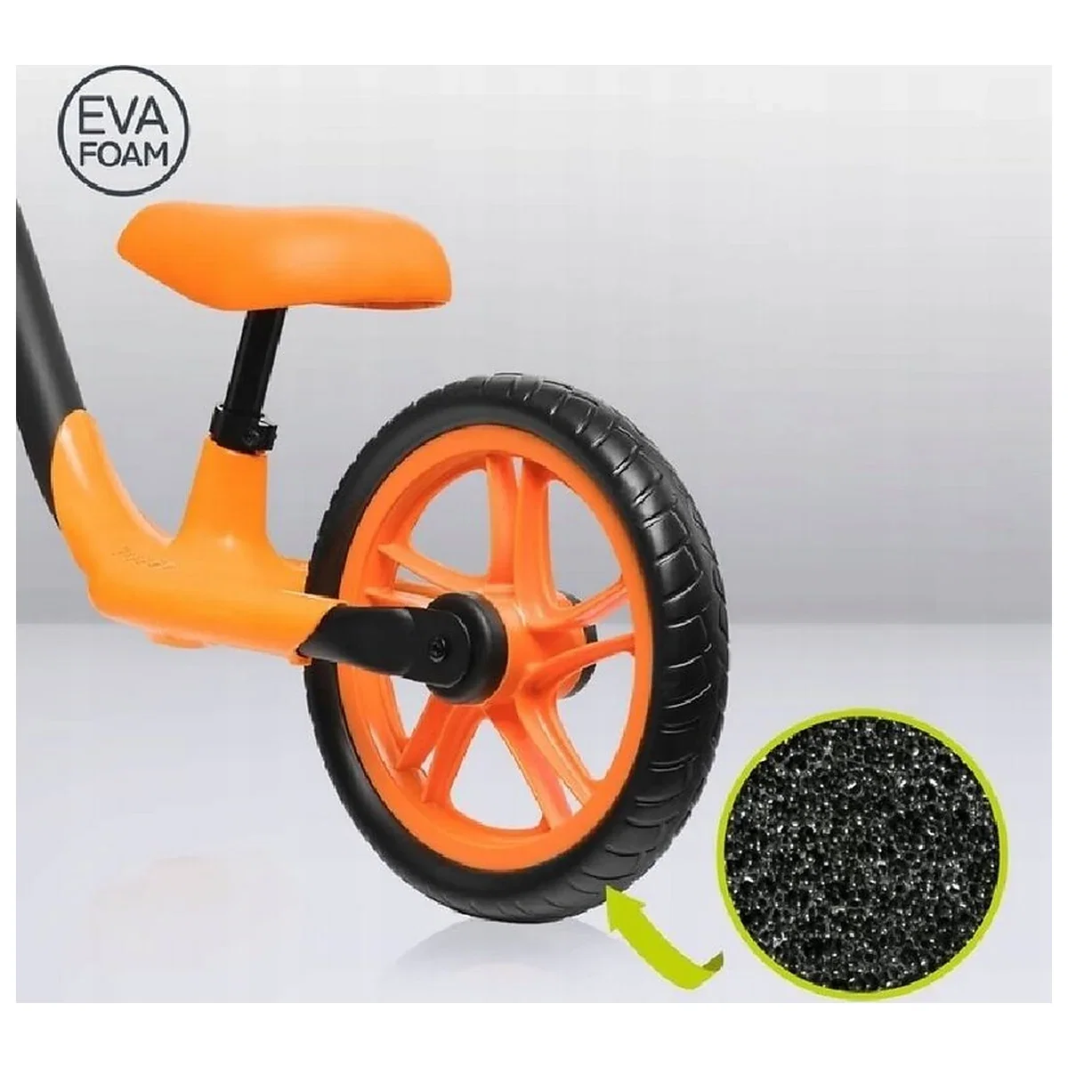 Bicicleta fara pedale, Lionelo, Alex, Usoara, Cu ghidon si sa reglabile, Greutate 3.3 Kg, Cu roti din spuma EVA, 12 [12]