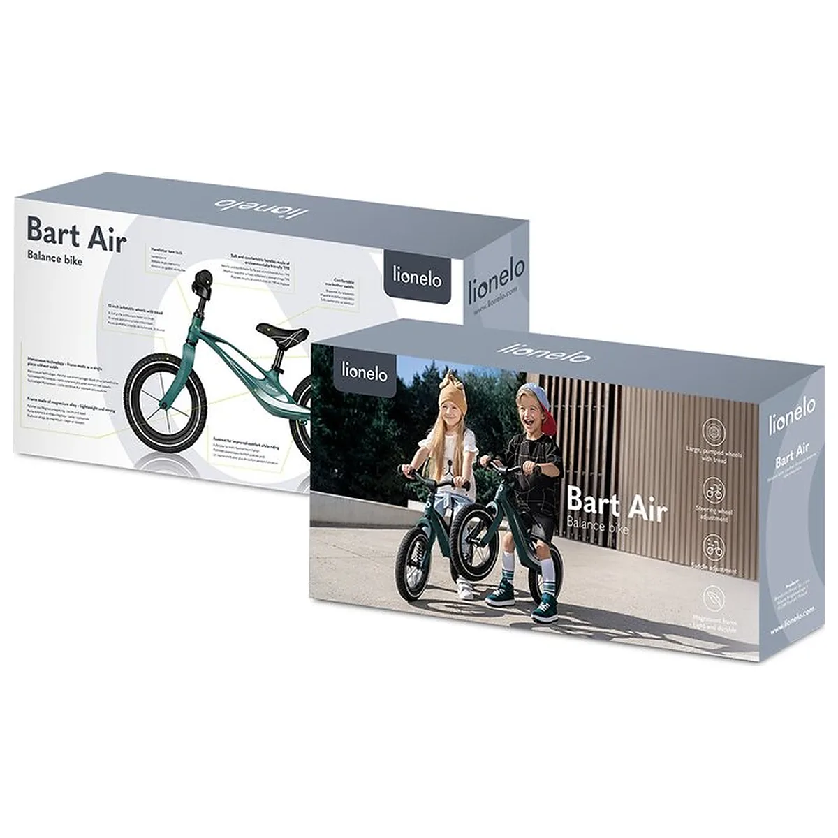 Bicicleta fara pedale, Lionelo, Bart Air, Usoara, Cu roti gonflabile, Cu cadru din magneziu, Cu ghidon si sa reglabile, [12]