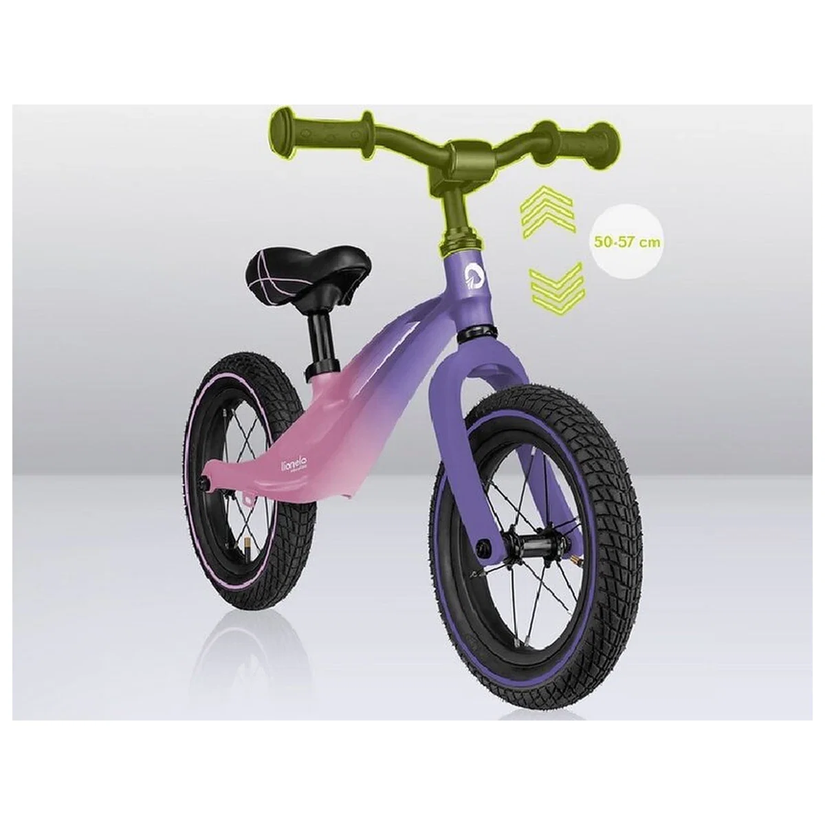 Bicicleta fara pedale, Lionelo, Bart Air, Usoara, Cu roti gonflabile, Cu cadru din magneziu, Cu ghidon si sa reglabile, [7]