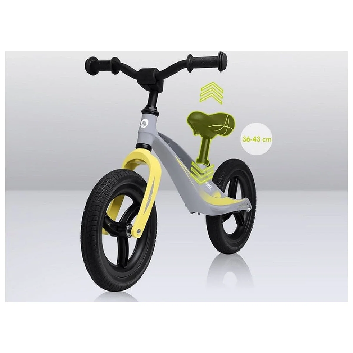 Bicicleta fara pedale, Lionelo, Bart Tour, Usoara, Cu cadru din magneziu, Cu ghidon si sa reglabile, Greutate 3.8 Kg, [7]
