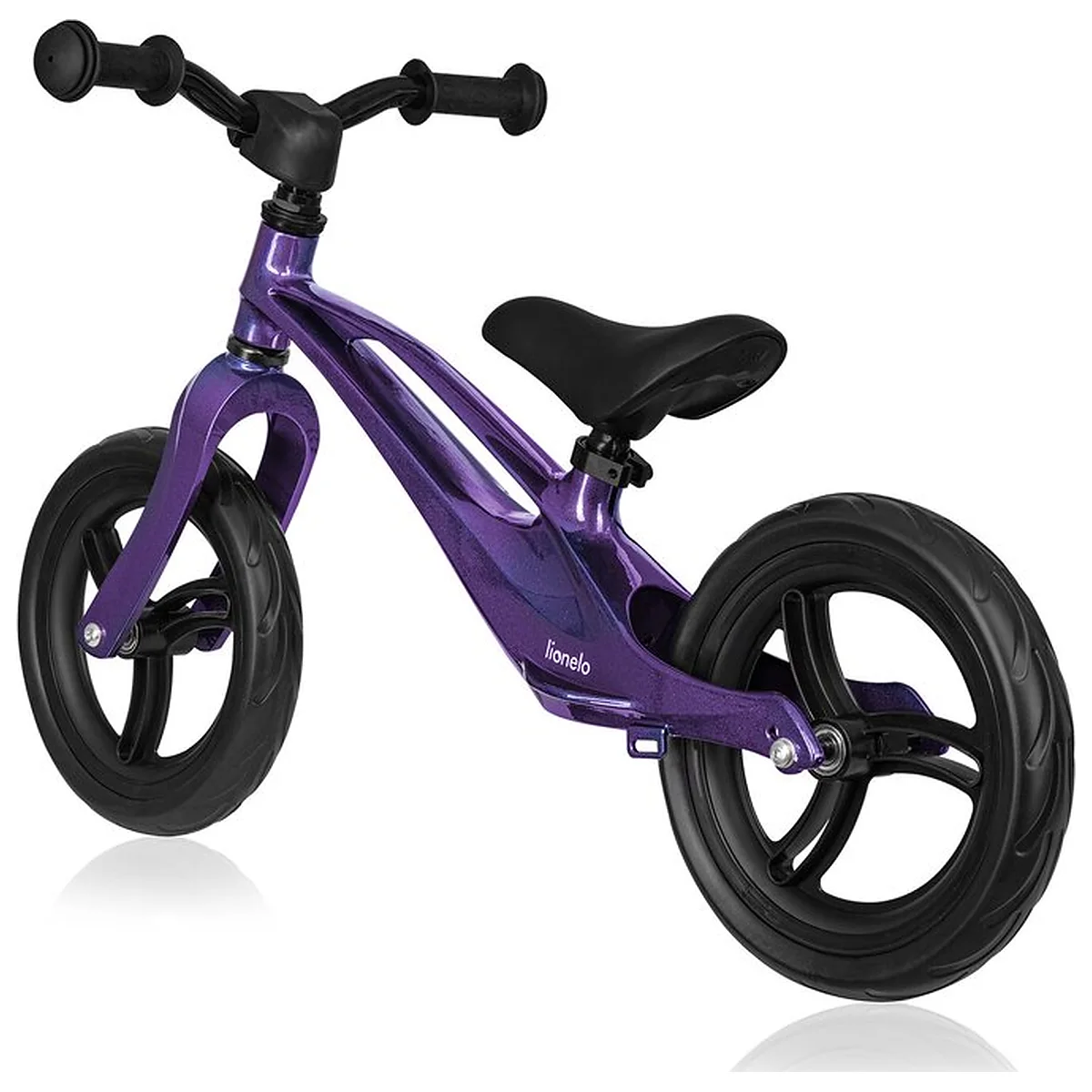 Bicicleta fara pedale, Lionelo, Bart, Usoara, Cu cadru din magneziu, Cu ghidon si sa reglabile, Greutate 3 Kg, 12 inch, [2]