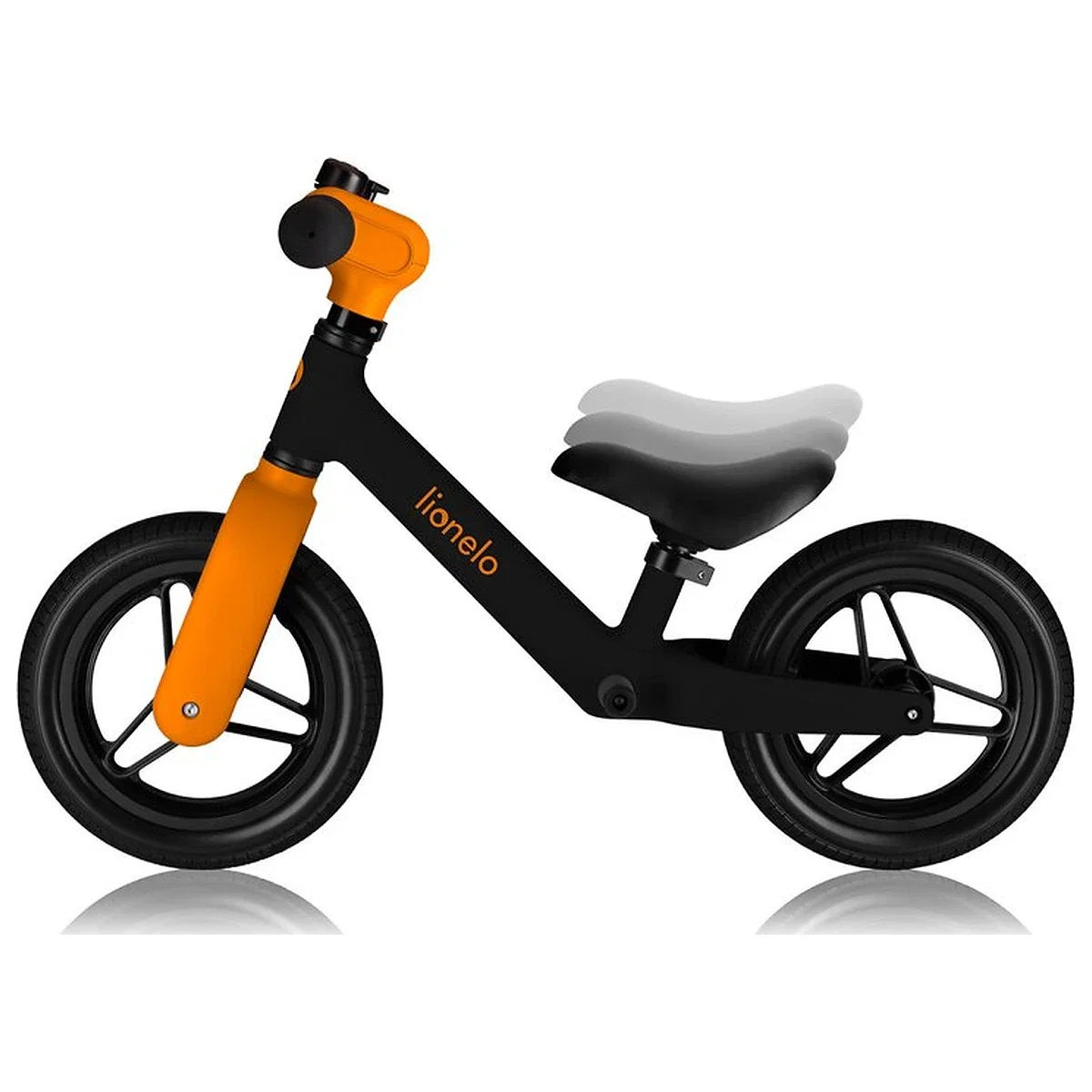 Bicicleta fara pedale, Lionelo, Toni, Cu ghidon si sa reglabile, Ultra usoara, 2.8 Kg, 18 luni+, Sustine 30 kg, Conform [5]