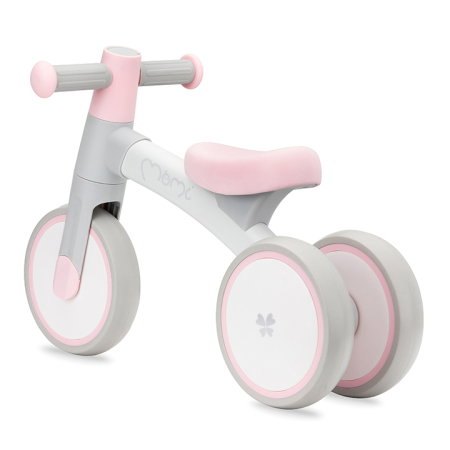 Bicicleta fara pedale Momi Tedi, usoara, stabila, manere anti-alunecare, de la 1 an, sustine pana la 25 kg - Pink [1]
