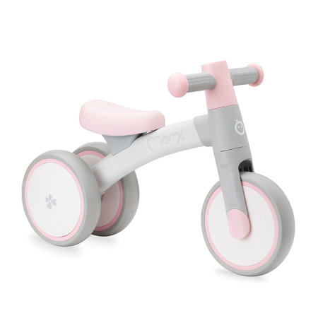 La plimbare - Bicicleta fara pedale Momi Tedi, usoara, stabila, manere anti-alunecare, de la 1 an, sustine pana la 25 kg - Pink