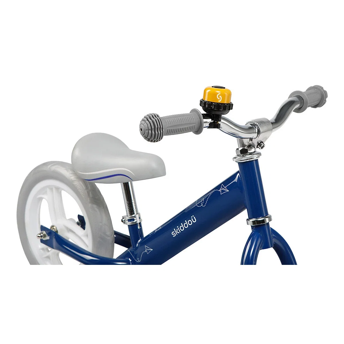 Bicicleta fara pedale Nils, Skiddou, Denim, Bleumarin 2 ani [6]
