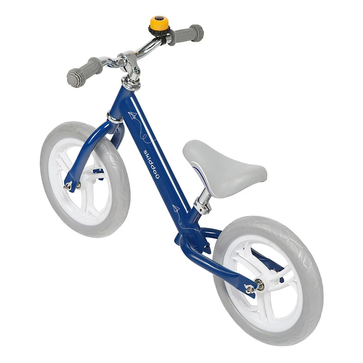 Bicicleta fara pedale Nils, Skiddou, Denim, Bleumarin 2 ani [3]