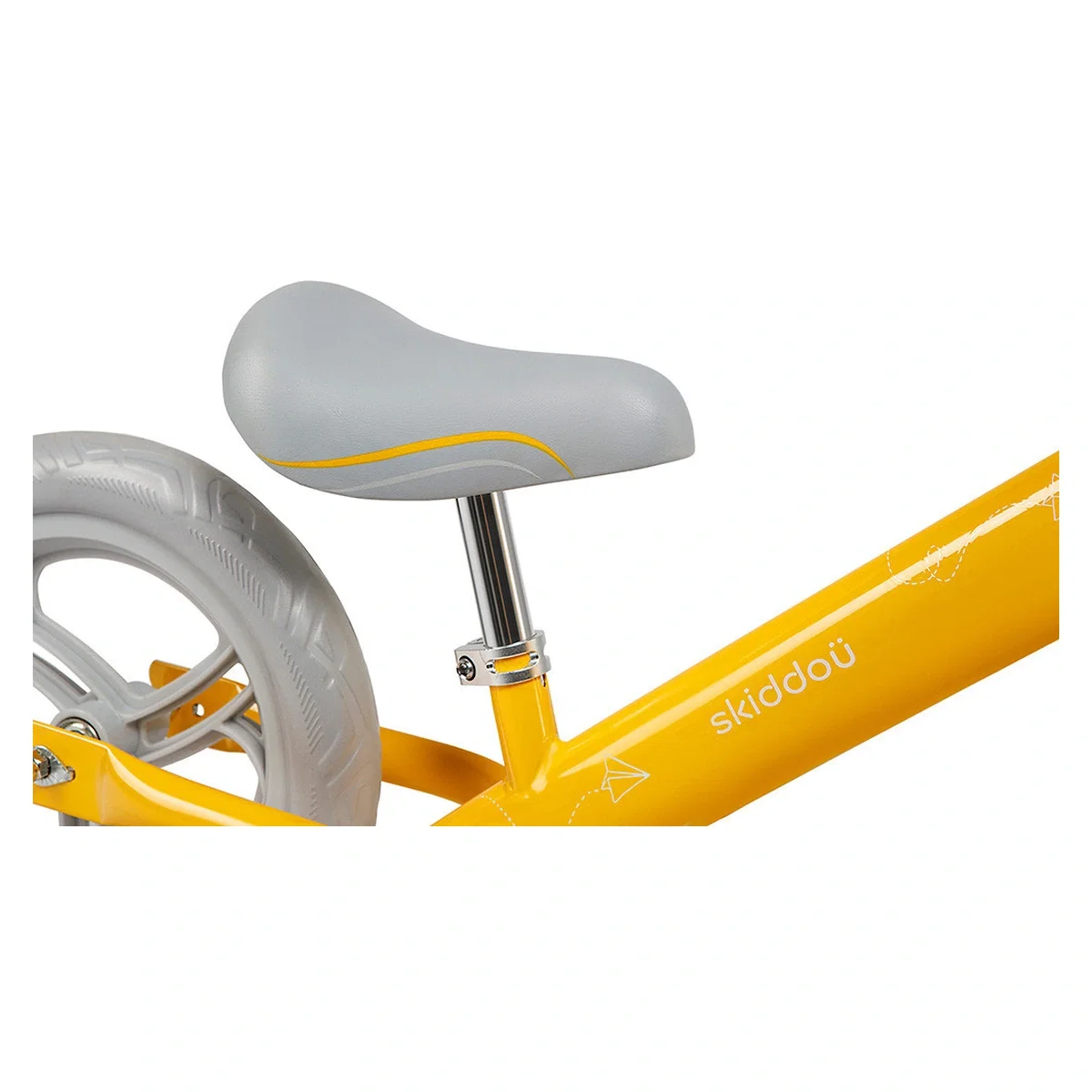 Bicicleta fara pedale Nils, Skiddou, Galben 2 ani [4]