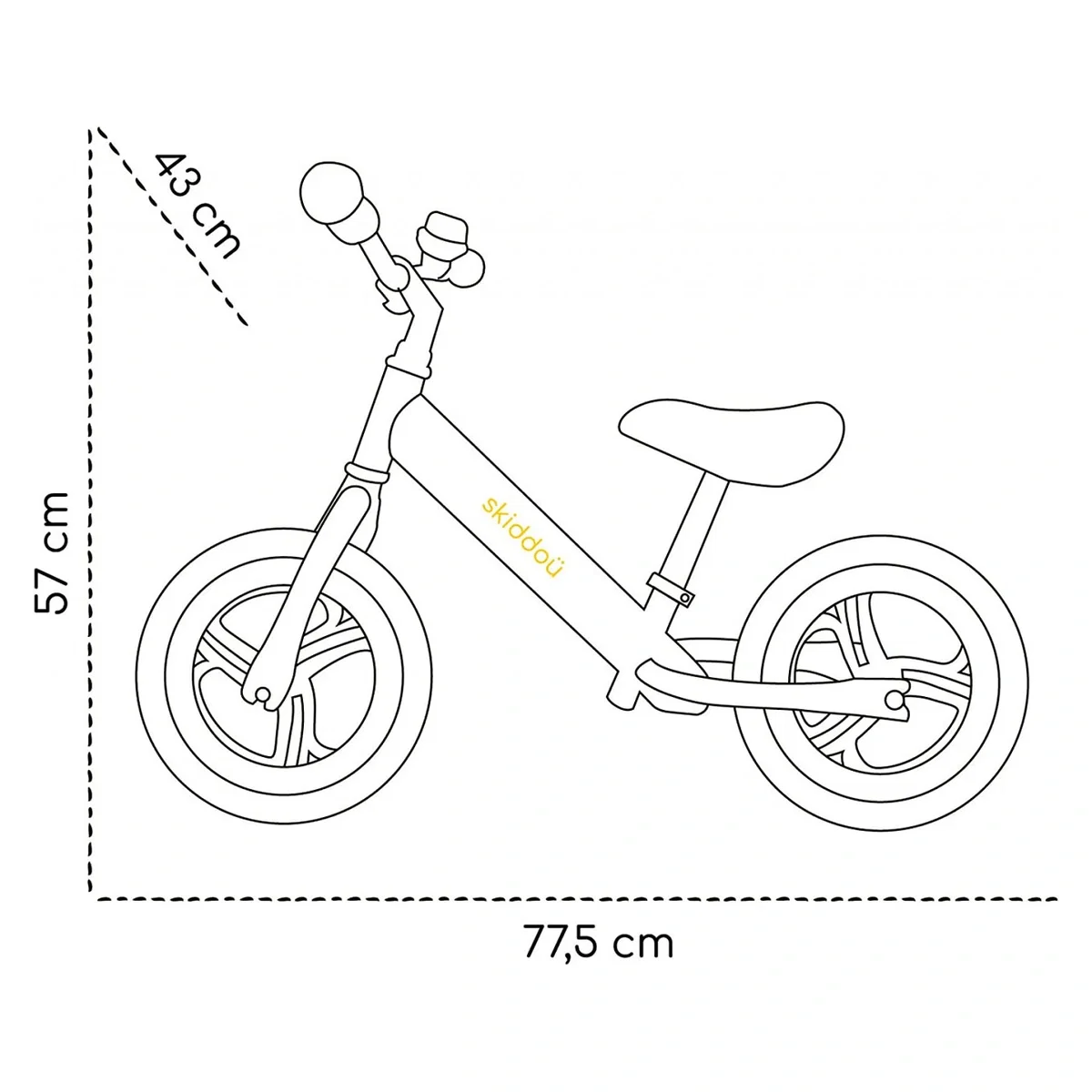 Bicicleta fara pedale Nils, Skiddou, Keep Pink, Roz 2 ani [9]