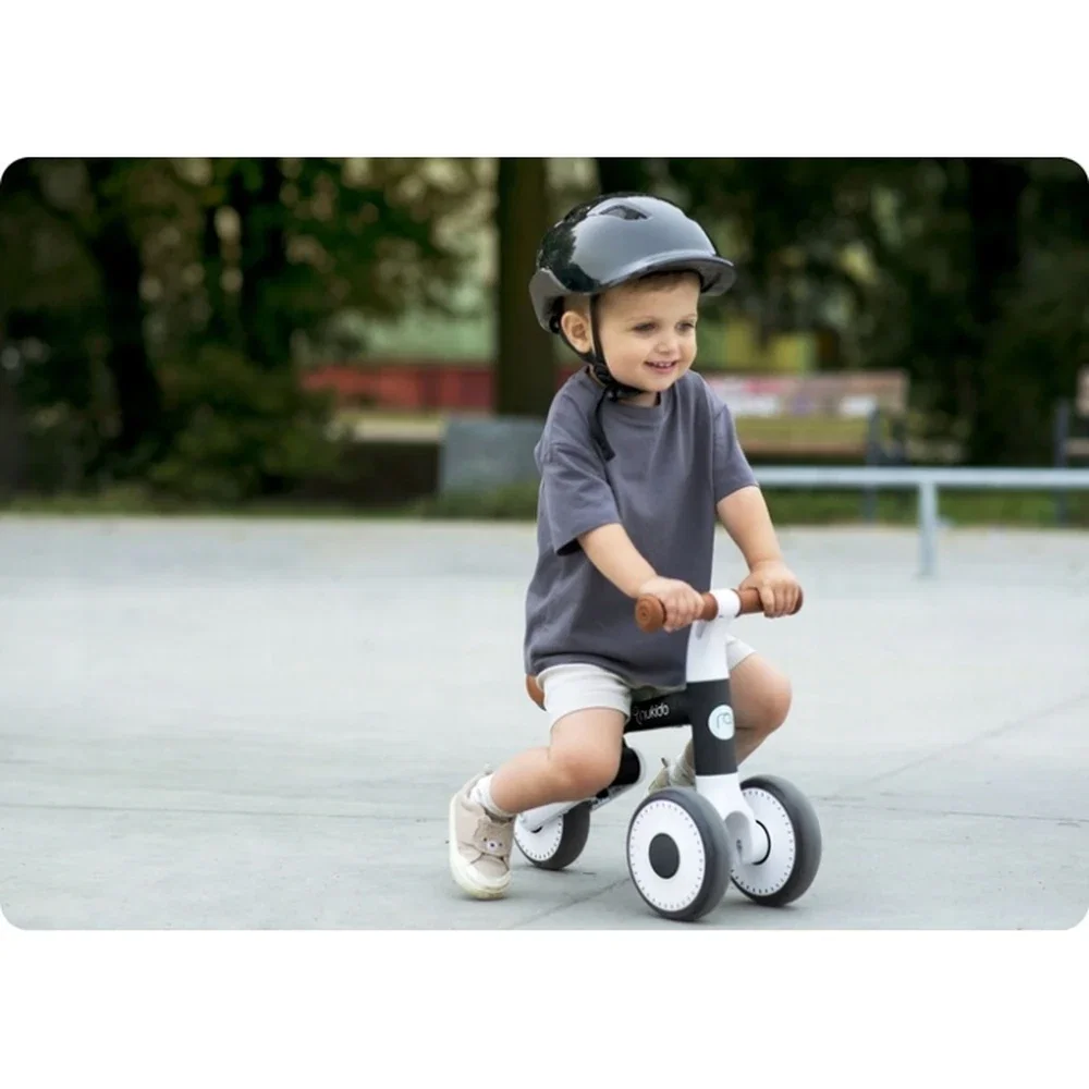 Bicicleta fara pedale , roti EVA, Nukid - Negru Nukido 1 an+ [6]
