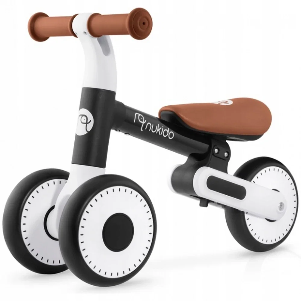 Biciclete copii - Bicicleta fara pedale , roti EVA, Nukid - Negru Nukido 1 an+
