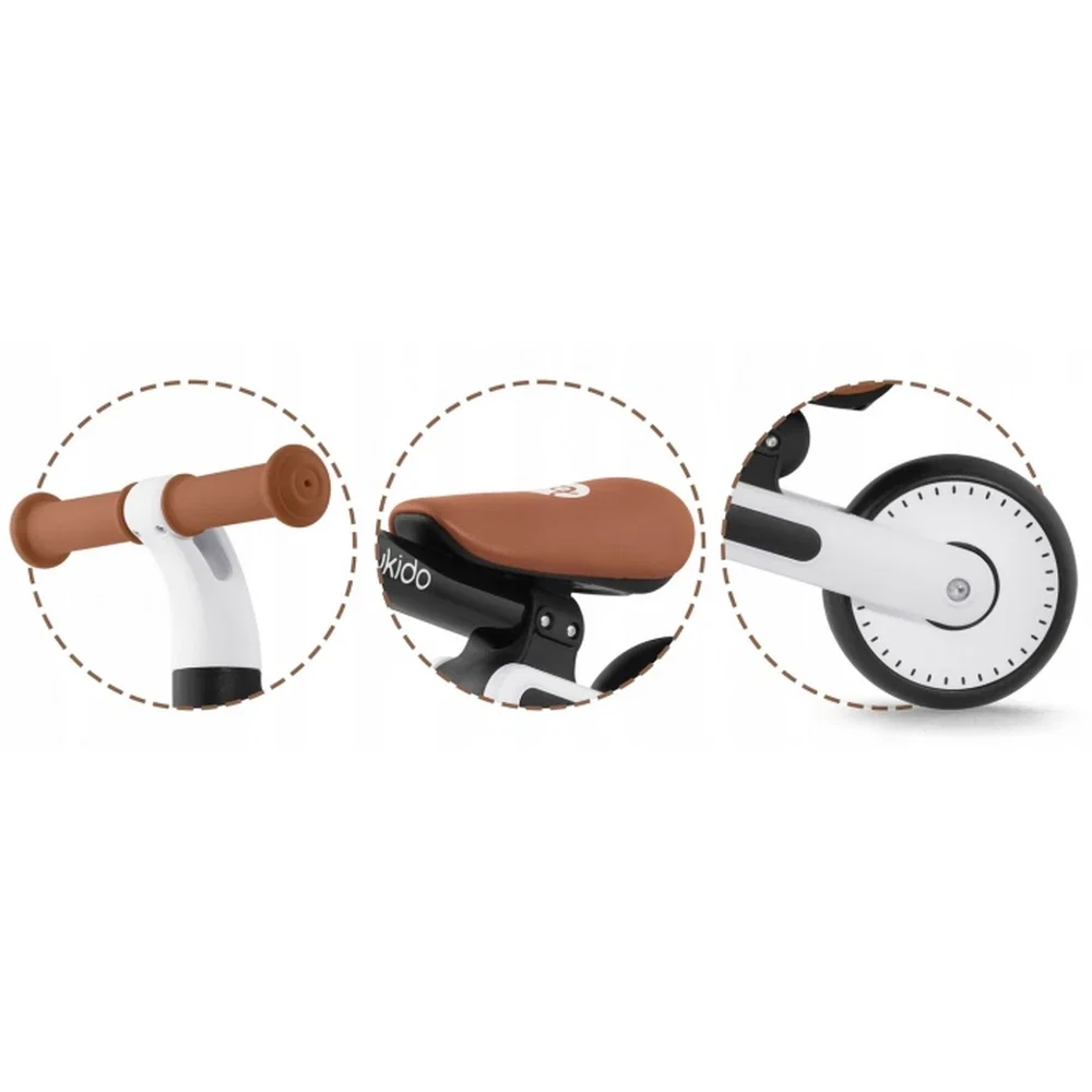 Bicicleta fara pedale , roti EVA, Nukid - Negru Nukido 1 an+ [3]