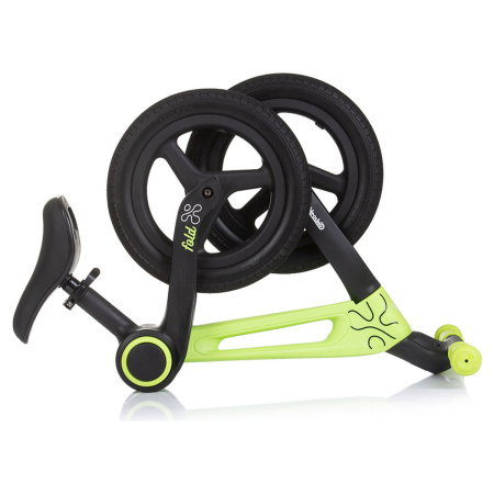 Bicicleta fara pedale pliabila Chipolino Fold X, Green 2 ani [3]
