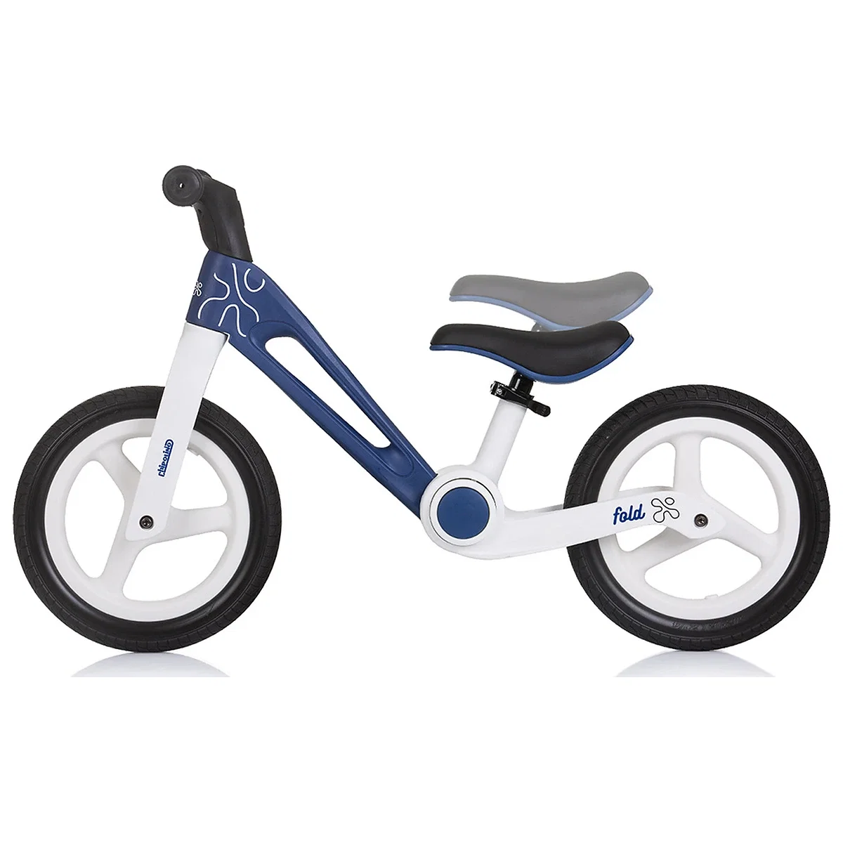 Bicicleta fara pedale pliabila Chipolino Fold X, Navy 2 ani [2]