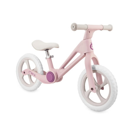 La plimbare - Bicicleta fara pedale, pliabila, Momi Noru, 2 ani+, 12”, sezut reglabil - Roz