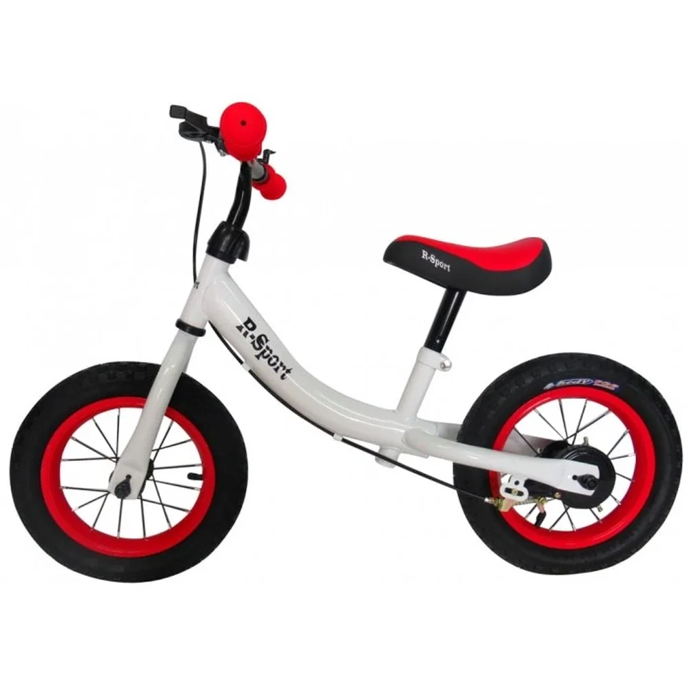 Biciclete copii - Bicicleta fara pedale R-Sport R3 - Alb - Rosu 5 ani