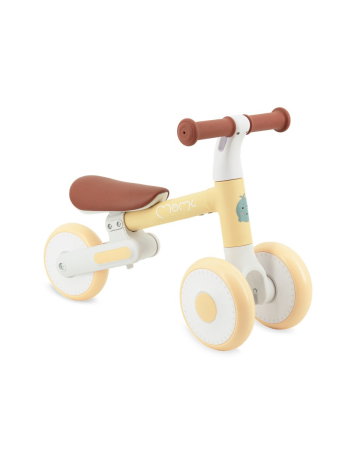 Biciclete copii - Bicicleta pliabila fara pedale Momi Dex, scaun reglabil in 2 pozitii, 1 an+ - Galben