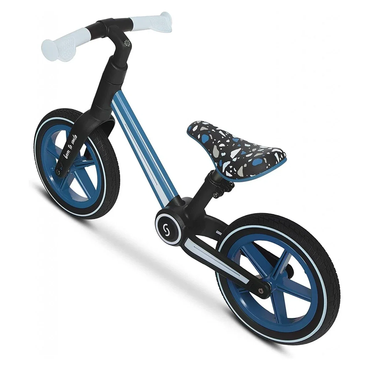 Bicicleta pliabila fara pedale Skiddou Ronny, Denim, Albastru 2 ani [9]