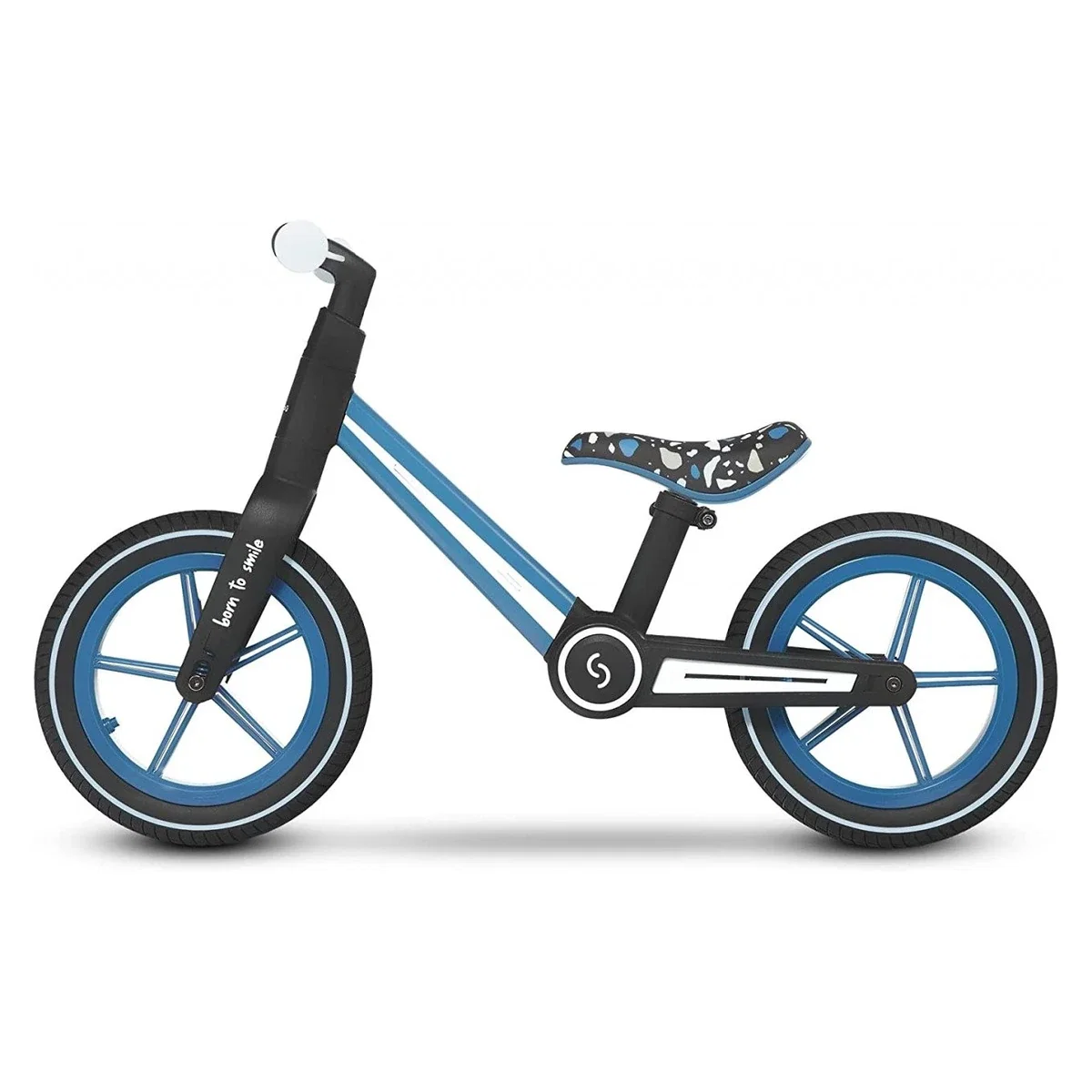 Bicicleta pliabila fara pedale Skiddou Ronny, Denim, Albastru 2 ani [6]