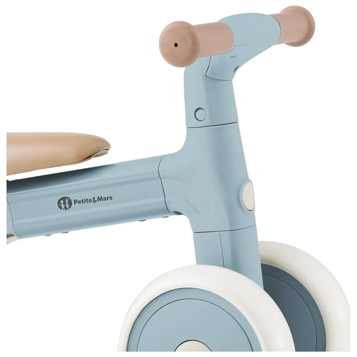 Bicicleta/tricicleta, 3 in 1 Petite&Mars, Multifunctionala, Cu/fara pedale, Ghidon directionabil, Sa reglabila pe inaltime, 2.3 kg, Pana la 25 kg, 12-36 luni, Albastru [5]
