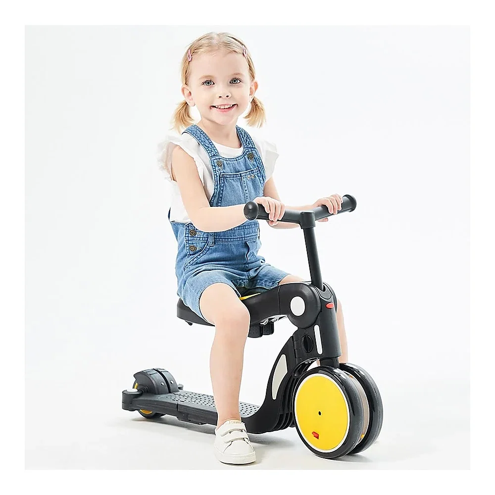 Bicicleta, tricicleta si trotineta Chipolino All Ride 4 in 1 yellow 3 ani [1]