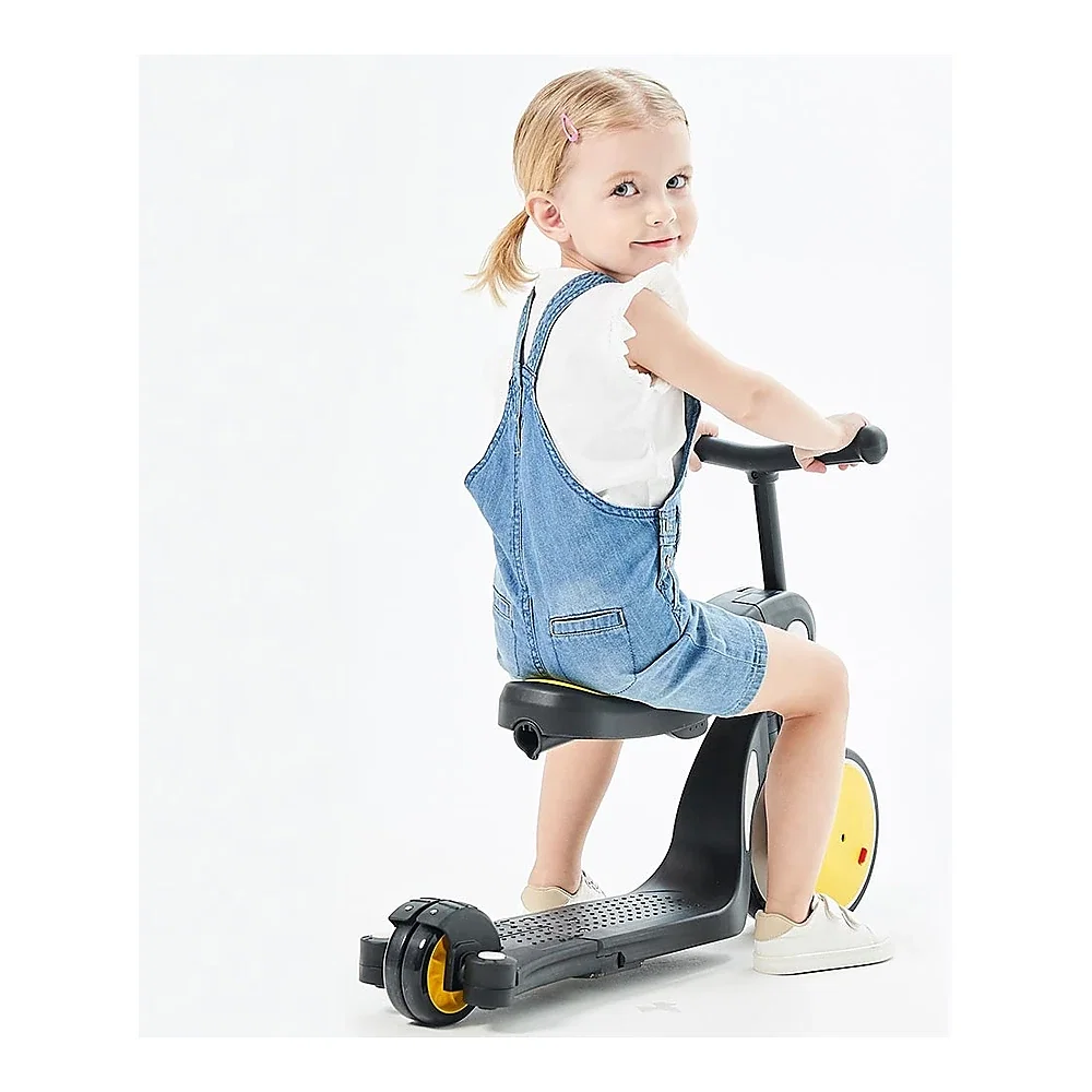 Bicicleta, tricicleta si trotineta Chipolino All Ride 4 in 1 yellow 3 ani [8]