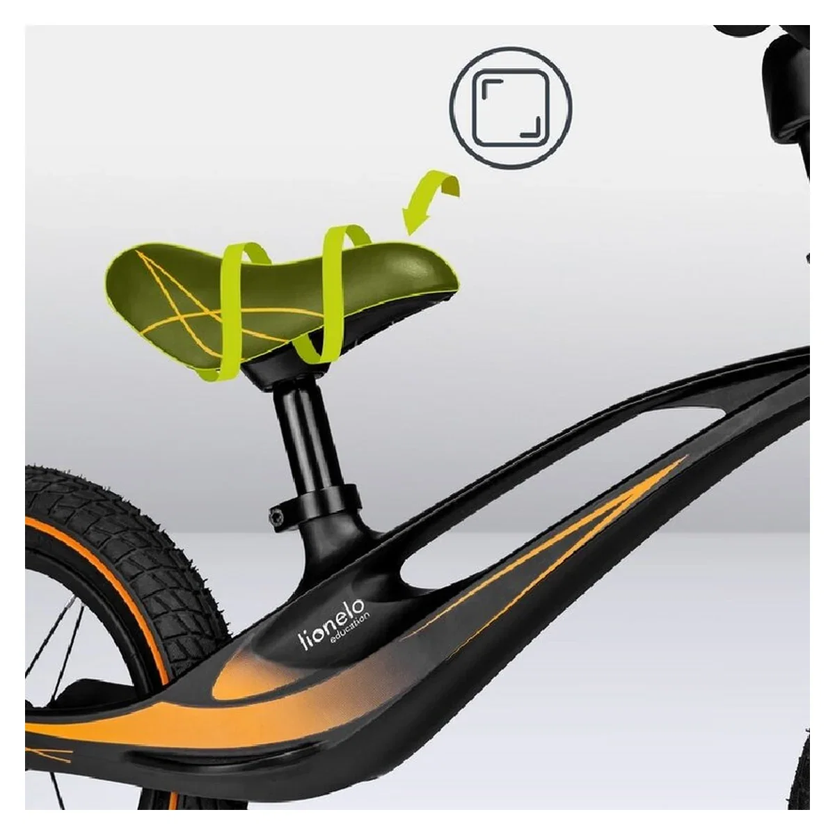 Bicicleta usoara Bart Air, Fara pedale, Cu roti gonflabile, Cu cadru din magneziu, Cu ghidon si sa reglabile, Greutate [15]