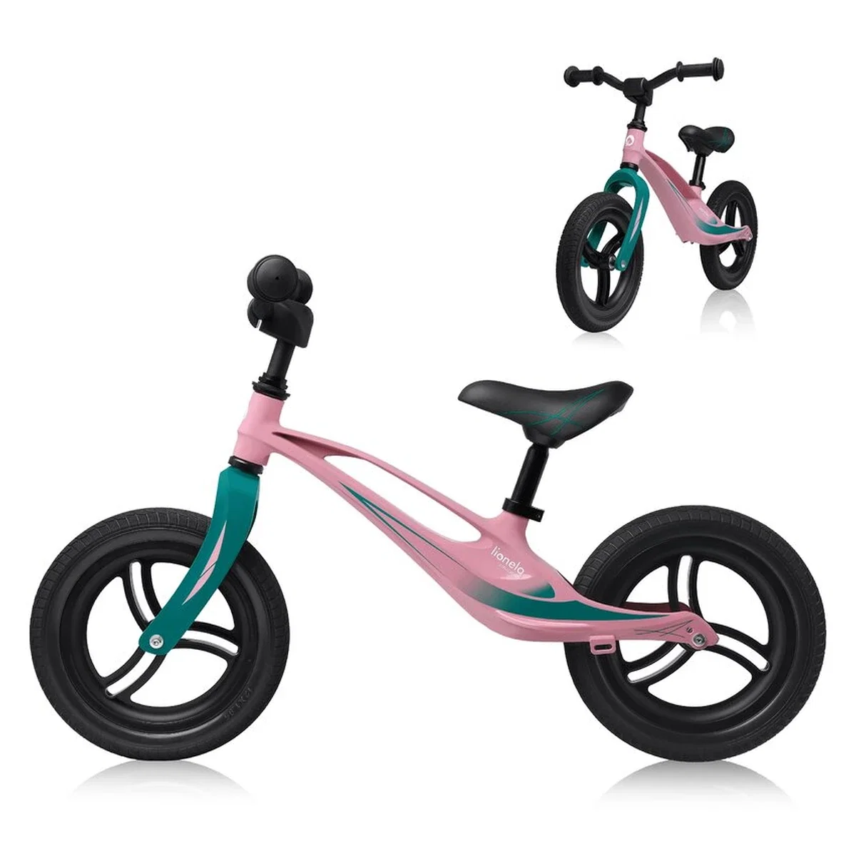 Bicicleta usoara Bart Tour, Fara pedale, Cu cadru din magneziu, Cu ghidon si sa reglabile, Greutate 3.8 Kg, 12 inch [3]
