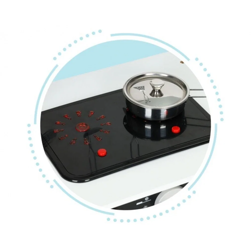 Bucatarie din lemn cu accesorii si LED-uri Ecotoys [5]