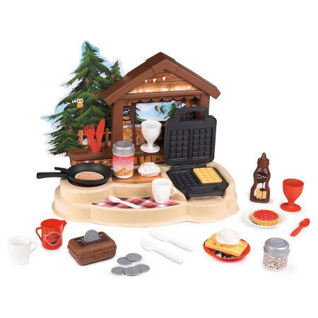 Accesorii pentru bucatarie - Bucatarie Smoby Gourmand Chalet cu accesorii 3 ani +