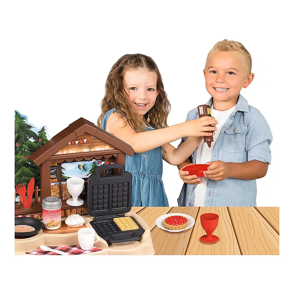 Bucatarie Smoby Gourmand Chalet cu accesorii 3 ani + [8]