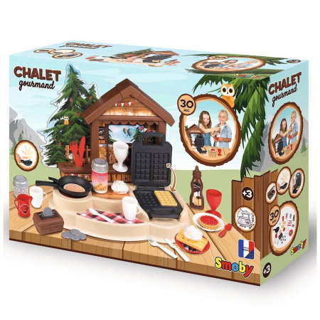 Bucatarie Smoby Gourmand Chalet cu accesorii 3 ani + [5]