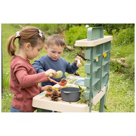 Bucatarie Smoby Mud Kitchen cu 15 accesorii 3 ani + [6]