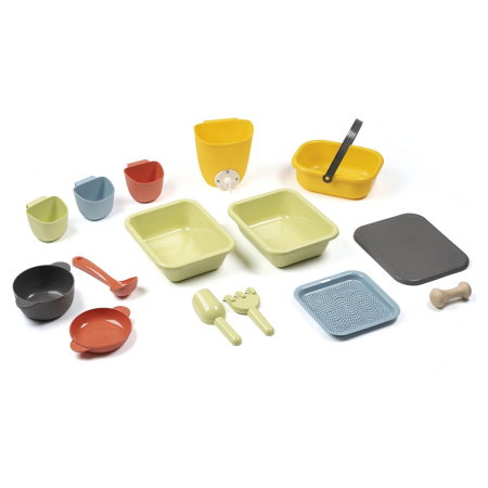 Bucatarie Smoby Mud Kitchen cu 15 accesorii 3 ani + [2]