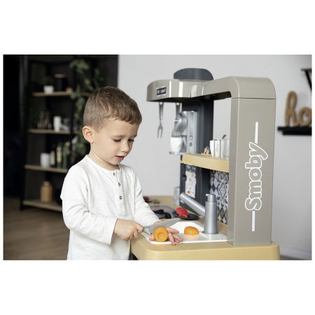 Bucatarie Smoby Tefal Evolutive albastru cu accesorii 3 ani [5]