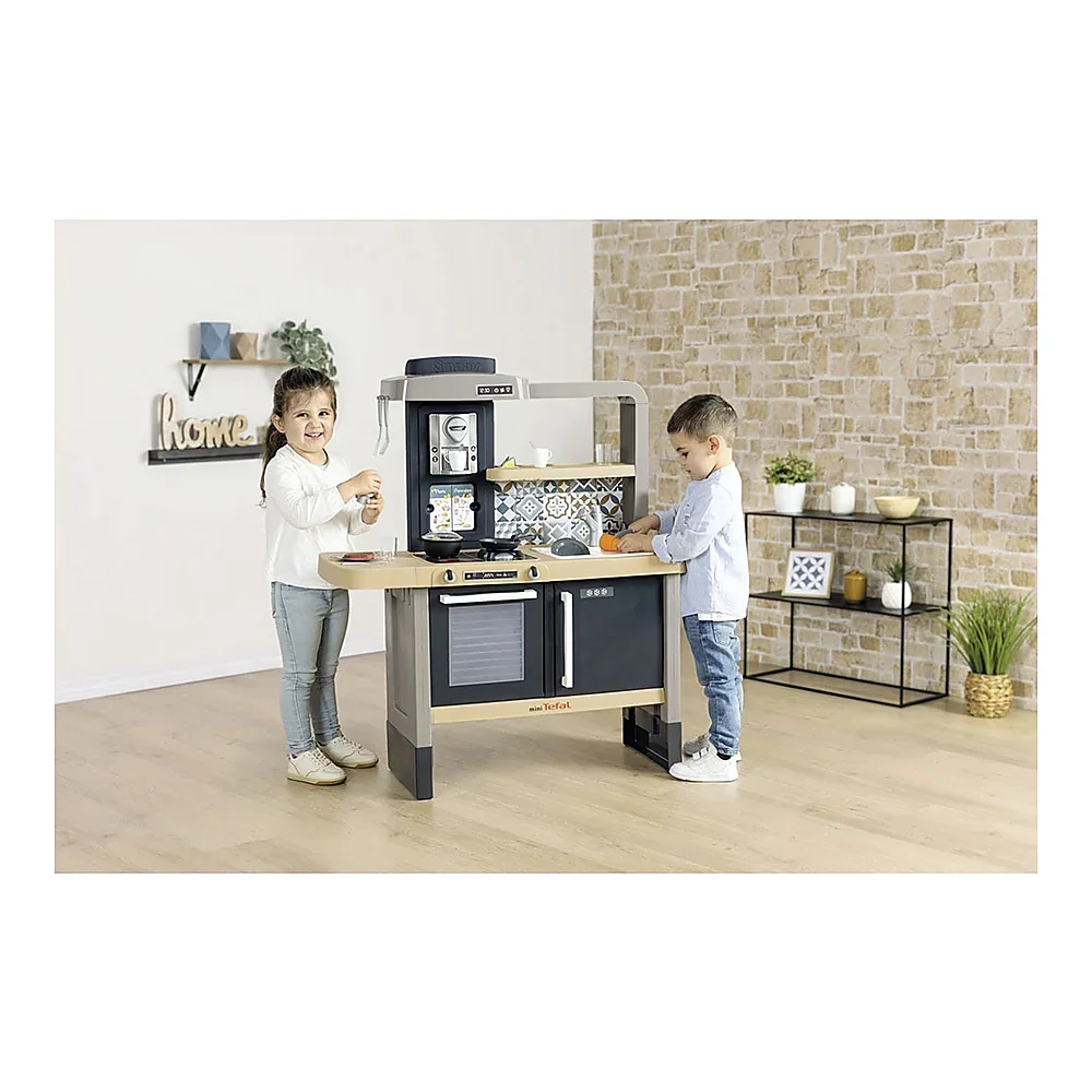 Bucatarie Smoby Tefal Evolutive albastru cu accesorii 3 ani [4]