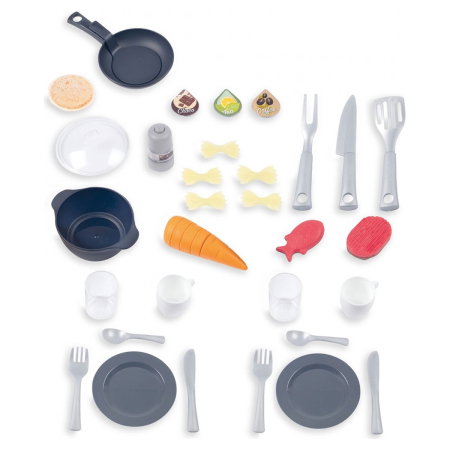 Bucatarie Smoby Tefal Evolutive albastru cu accesorii 3 ani [2]