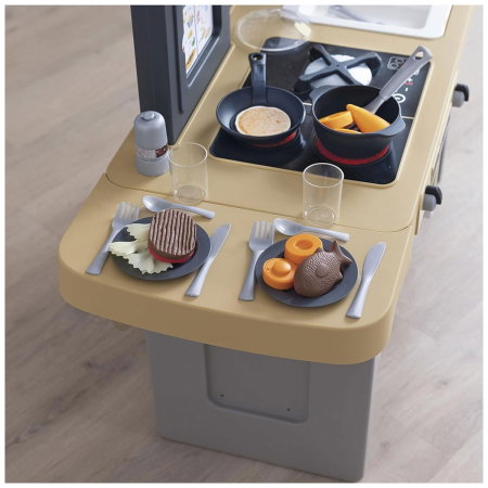 Bucatarie Smoby Tefal Evolutive albastru cu accesorii 3 ani [10]