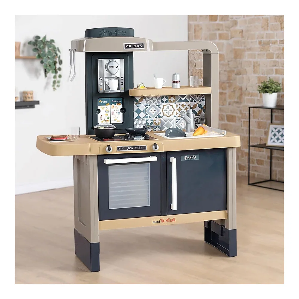 Bucatarie Smoby Tefal Evolutive albastru cu accesorii 3 ani [3]