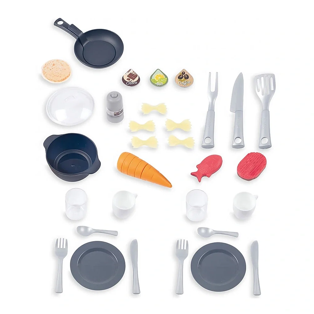 Bucatarie Smoby Tefal Evolutive albastru cu accesorii 3 ani [2]